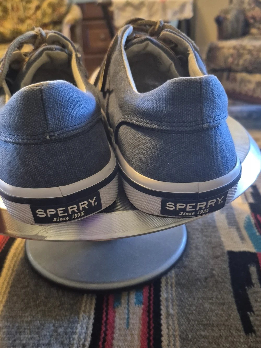 Men's Sperry Top-Sider Striper II CVO Sneaker,  8.5. Like New. (#)